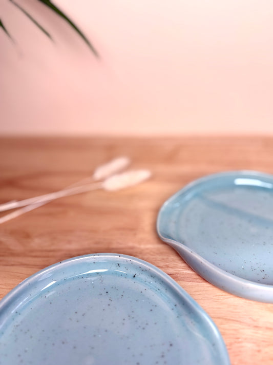 Repose-cuillère Fleurs